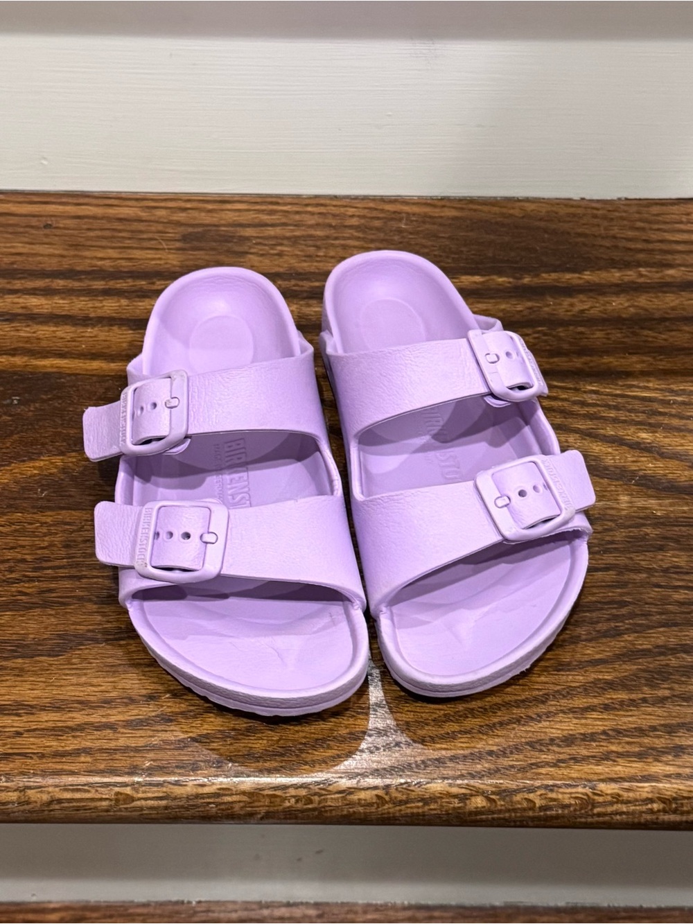 Birkenstock Kids Arizona EVA Purple Sandals Size 30 US 12
